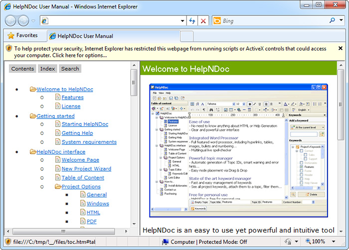 ActiveX Internet Explorer