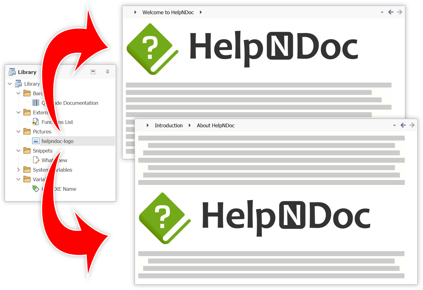 Descubre las funciones de HelpNDoc: Crear eBooks para