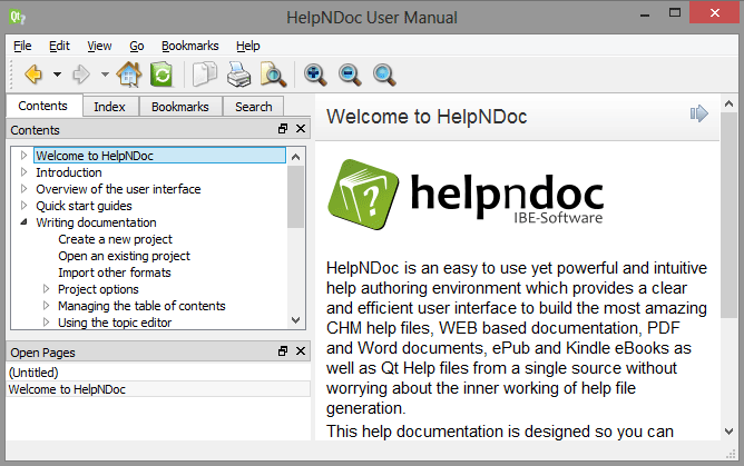 how to keep format at helpndoc from libeoffice
