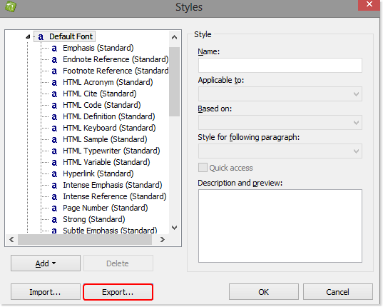 exclude table of contents helpndoc