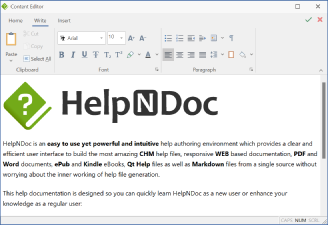 HelpNDoc 8.8 : La combinaison parfaite de l'édition visuelle et textuelle de contenu