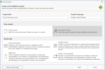 Veröffentlichung von HelpNDoc 8.9: Beleben Sie Ihre Dokumentation mit neuen Projekt-Starterkits und einem erweitertem Themenfilter!