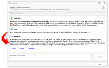 Unterstützen Sie Ihr technisches Schreiben durch künstliche Intelligenz: Einführung des KI-Assistenten in HelpNDoc