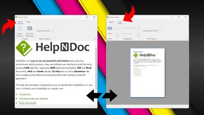 Imprimez, exportez et automatisez votre documentation en utilisant le nouveau HelpNDoc 9.6