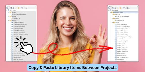 Copy & Paste Library Items and Powerful HTML Search Improvements Arrive in HelpNDoc 10.4